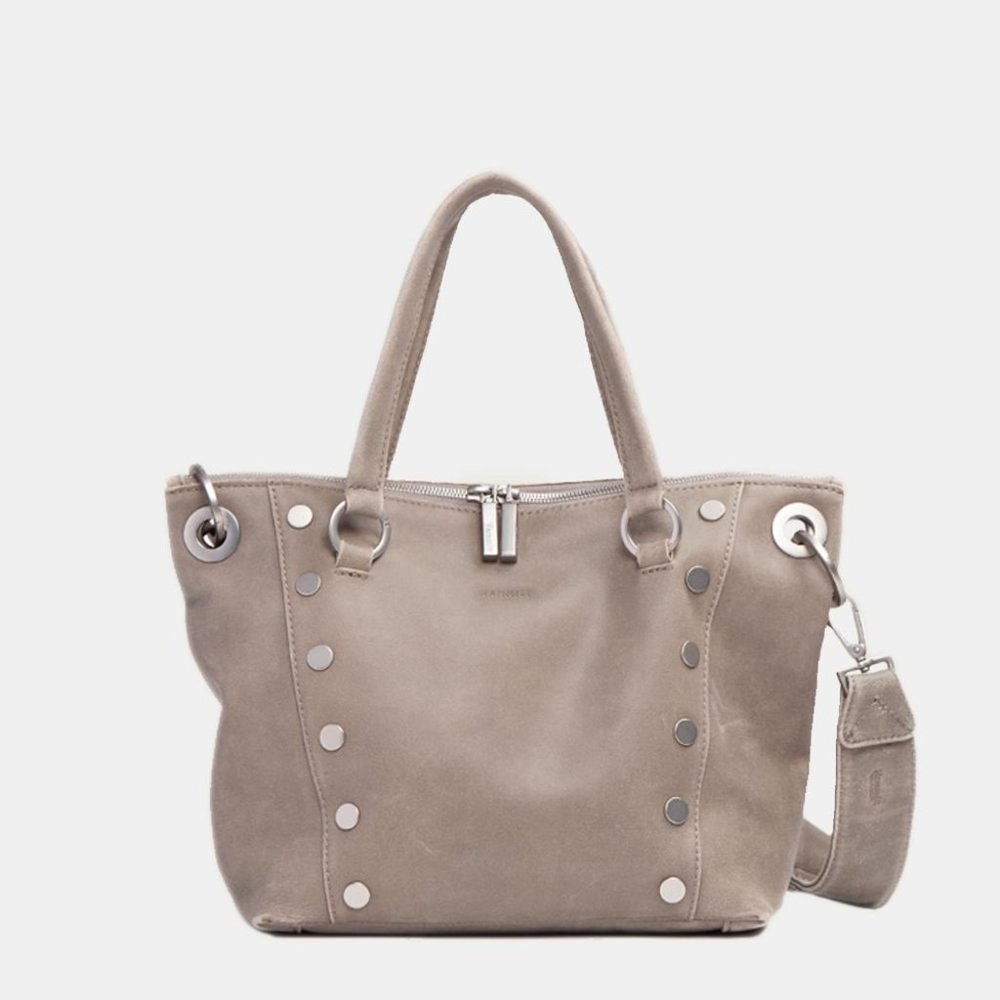 HAMMITT • Daniel Medium in Pewter Leather/Brushed Silver